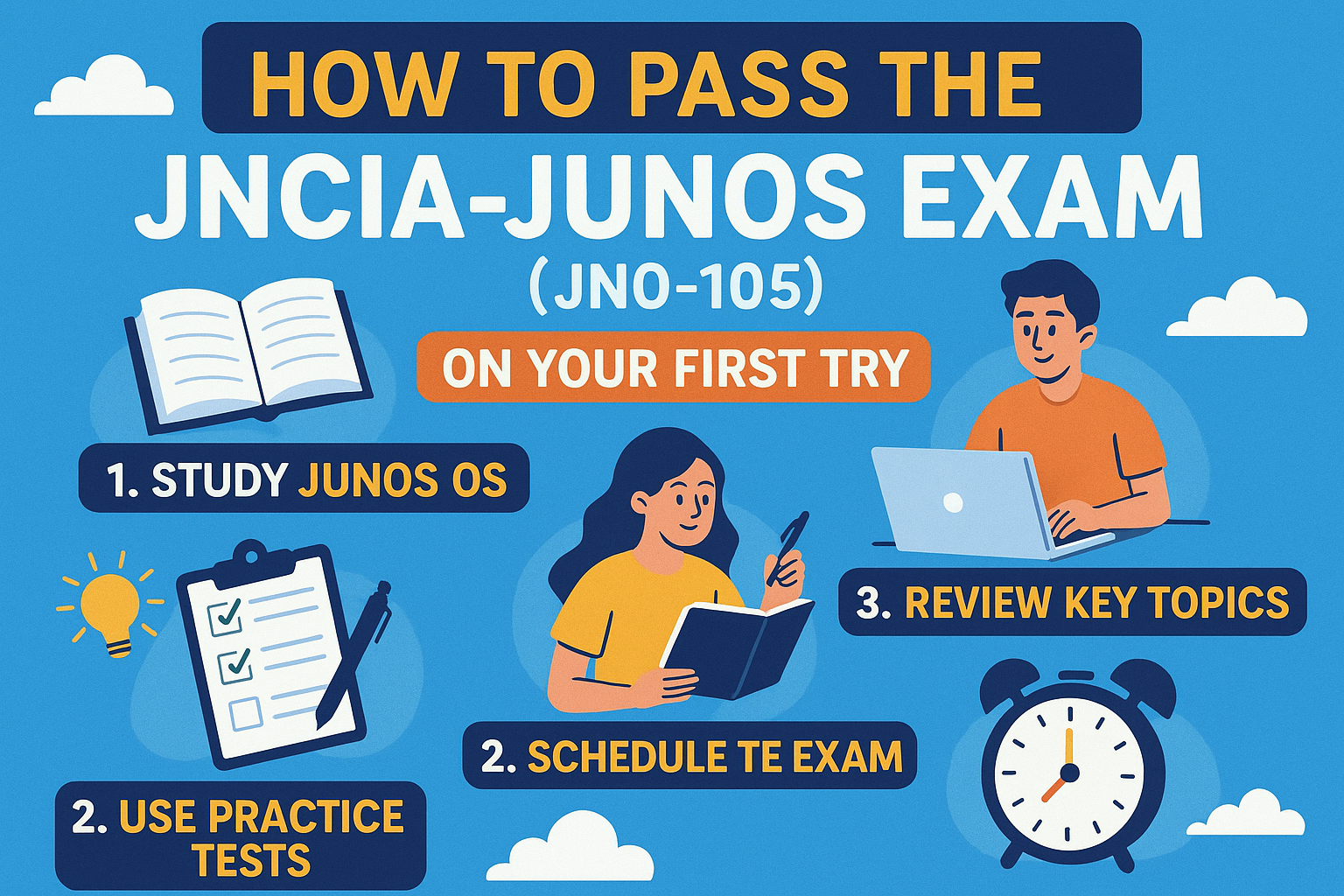 How to Pass the JNCIA-Junos Exam (JN0-105) on Your First Try