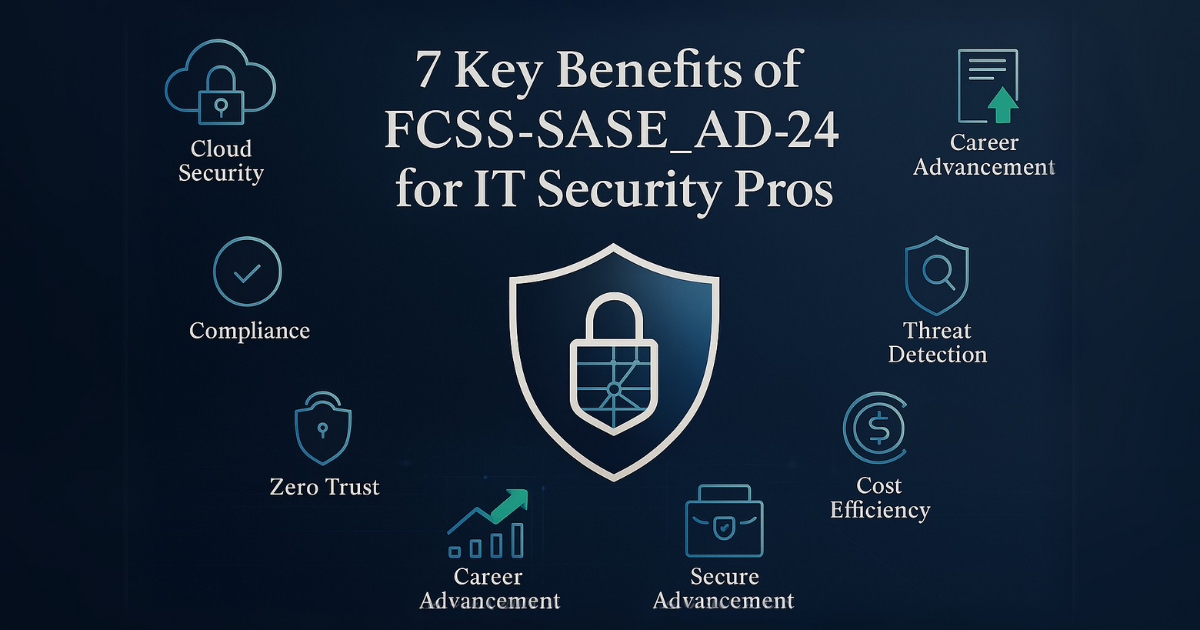 Top 7 Benefits of FCSS_SASE_AD-24 